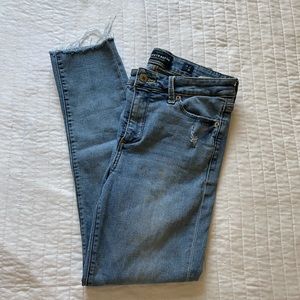 Lucky Brand Hayden Crop Distressed Jeans